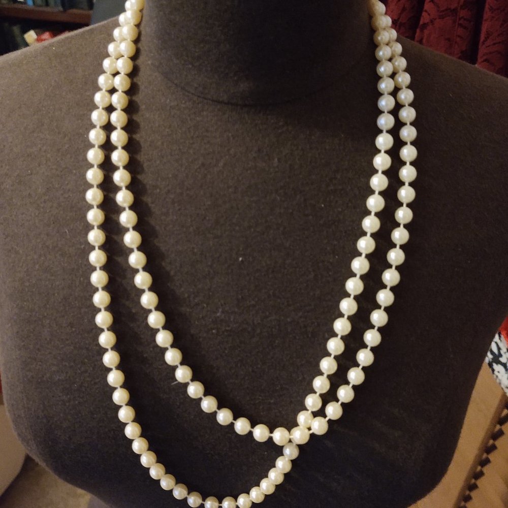 Faux Pearl Necklace